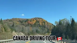 Canada in Fall 🍁 Ottawa to Mont Tremblant Driving Tour 
