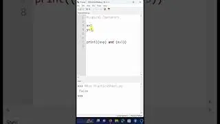 #24 - Example of Logical Operators (and & or) in Python | Python Tutorial | Praveen Kumar