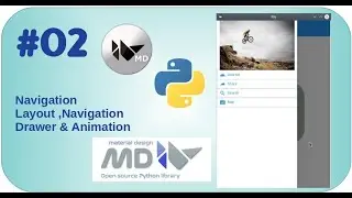 #02 Navigation Layout,Navigation Drawer & Animation,