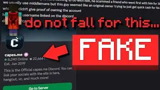 This FAKE Minecraft Discord Is Stealing Accounts
