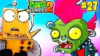 ЧТО СЛУЧИЛОСЬ С ЭТИМИ ЗОМБИ? РАСТЕНИЯ ПРОТИВ ЗОМБИ 2 НА РУССКОМ! #27 СЕРИЯ РОБЗИ