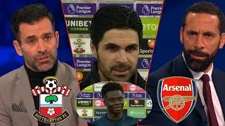 Southampton vs Arsenal 1-3 Arsenal's EPL Resurgence🔥Bukayo Saka & Arteta Reaction Ferdinand Analysis