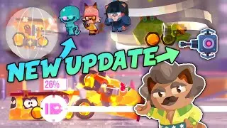 C.A.T.S NEW UPDATE - CO-PILOTS & NEW FEATURES - Crash Arena Turbo Stars