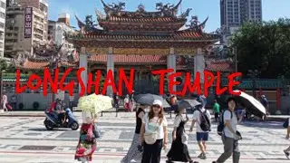 LONGSHAN TEMPLE IN TAIPEI TAIWAN