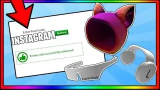 NEW WORKING FREE EPIC ROBLOX Instagram PROMO CODES!!!! (Roblox) !!!READ DESC!!!!