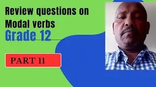 Questions on modal verbs