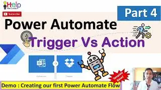 Triggers and Actions in Power Automate? | Build Your First Flow (Part 4)