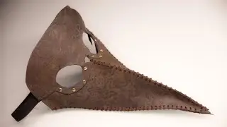 How to craft a plague doctor mask with EVA foam [Perfect for Halloween]