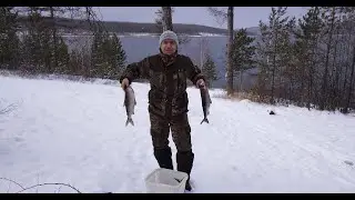 Осенняя рыбалка сетями на Вилюйском водохранилище