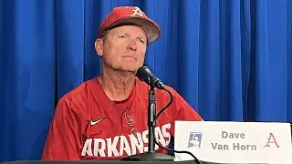 Dave Van Horn, Will McEntire, Kendall Diggs postgame - Arkansas 6, Santa Clara 4