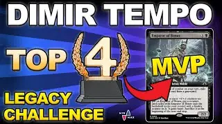 THE BONE MAN IS MY NEW BEST FRIEND! Top 4 Legacy Challenge with Dimir Tempo | Maxtortion | MTGO