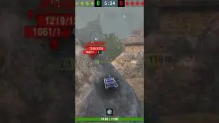 Probably One Of The Most Insane Shot In Wot Blitz #shorts