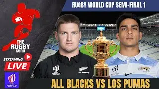 ALL BLACKS VS LOS PUMAS LIVE RUGBY WORLD CUP 2023 COMMENTARY