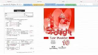 26. Spotlight 10.Module 1. Testbooklet