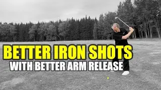 Better iron shots with better arm release timing and speed…