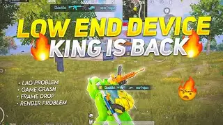 Low End Device King Is Back 👑 Monster Player  • Bgmi MONTAGE • Low End Device Boom Baam💥