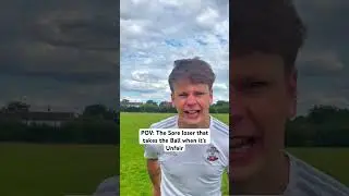 The SORE LOSER that TAKES THE BALL