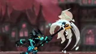 When your crush is watching you play brawlhalla...