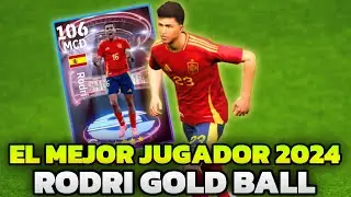 LLEGÓ EL BALON DE ORO! 🤯 RODRI SHOW TIME 106 🔥 #efootball2025 #efootball