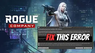 Rogue Company: How to FIX ”Unreal Engine 4 crash reporter” Error on PC
