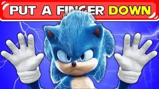 Put A Finger Down - SONIC 3 The Hedgehog! 🦔🔵⚡️