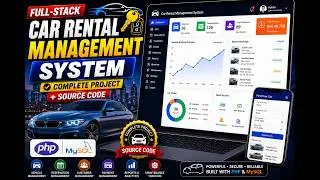 Full-Stack Car Rental System | Digital Fleet & Booking Management Web App