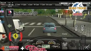 Box64Droid - Euro Truck Simulator PC on Android | Wine 8 Proton with DXVK v2.2 | Snapdragon 720G