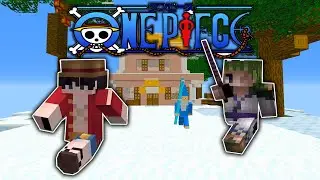 Minecraft Manhunt, But It's One Piece  (mine mine no mi mod)