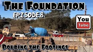 Pouring Concrete Footings and Stem Walls