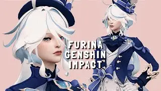 The Sims 4 | FURINA GENSHIN IMPACT | + CC Links | Create A Sims