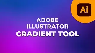 How to use gradient in illustrator | Gradient in Illustrator | Illustrator tutorials for beginners