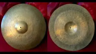 K. Zildjian Istanbul 22" old stamp type IIa, 2378 grams