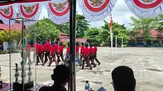 Lomba PBB, Juara 3 MTsN 5 Bengkalis di SMKN 1 Rupat