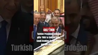 President Erdoğan gifts Türkiye's first domestically produced electric car #turkishpresident #togg