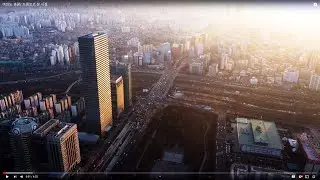 여의도  관광/ 드론으로 본 시점. Yeouido , seoul.Korea,  drone travel