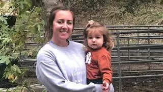 Today visiting the Horses with Denni