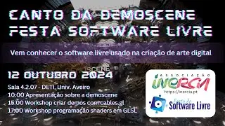 Video Report | Canto da Demoscene @ Festa Software Livre 2024