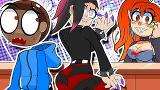 TWO GOTH GIRLS - Caught In My Room | Goth Girlfriend Experience - Animated Story