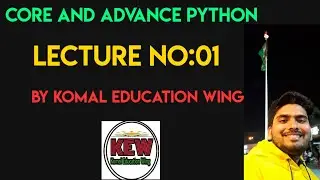 Core & Advance Python || Introduction Part-1|| By Er. Komal Yadav