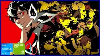 Persona 5 Royal 4K | Yuzu GTX 1060 + Pentium G7400 32GB DDR4