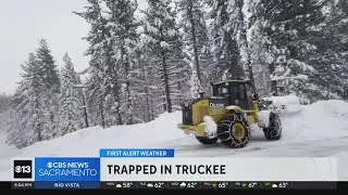 Some get trapped in Truckee as extreme weather hits the Sierra