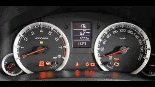 Dashboard Function of an Instrument Cluster in a Car