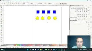 Inkscape. Копіювання та вирівнювання об'єктів