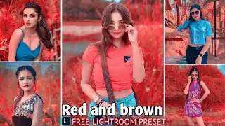Red And Brown Tone Lightroom Preset | Lightroom Preset Free DNG & XMP Download | lightroom presets