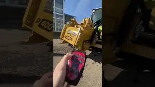 Дорожная фреза с ДУ управлением 