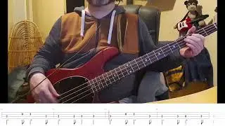 U2 - Cedarwood Road (Bass Cover w/ Bass Tabs)