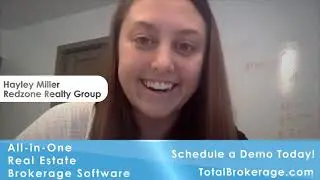 TotalBrokerage Testimonial: Hayley Miller from Redzone Realty