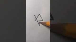 How to turn 2 triangles into a star