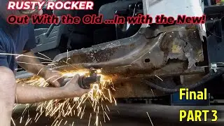 2011 F150 Rusty Rocker repair Part 3