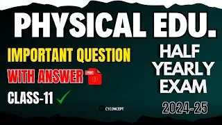 Physical Education Class 11 Most Important Questions Half Yearly